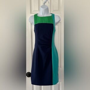 Vince Camuto Colorblock Sheath Dress | Size 6